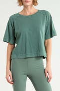 Z by Zella Vintage Wash Boxy Tee