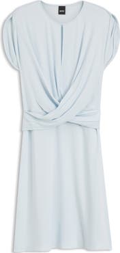 BOSS Devari Wrap Bodice Dress