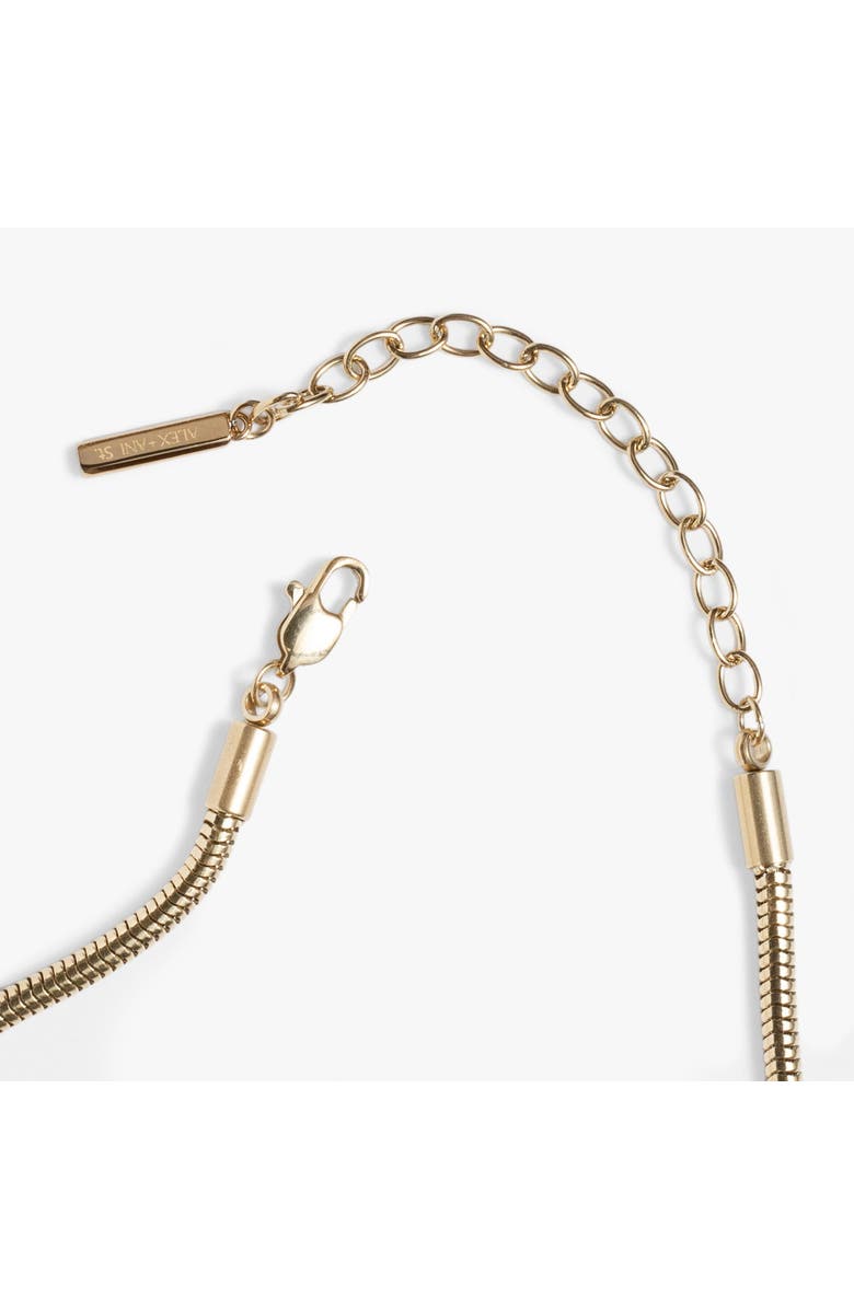Alex and Ani Round Herringbone Layering Necklace, Alternate, color, 