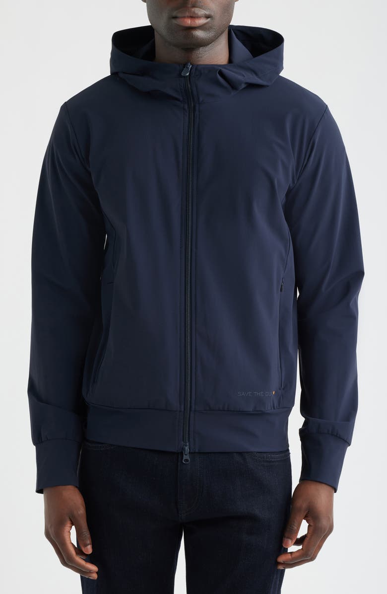 Save The Duck FYI Zip Hoodie, Alternate, color, Navy Blue