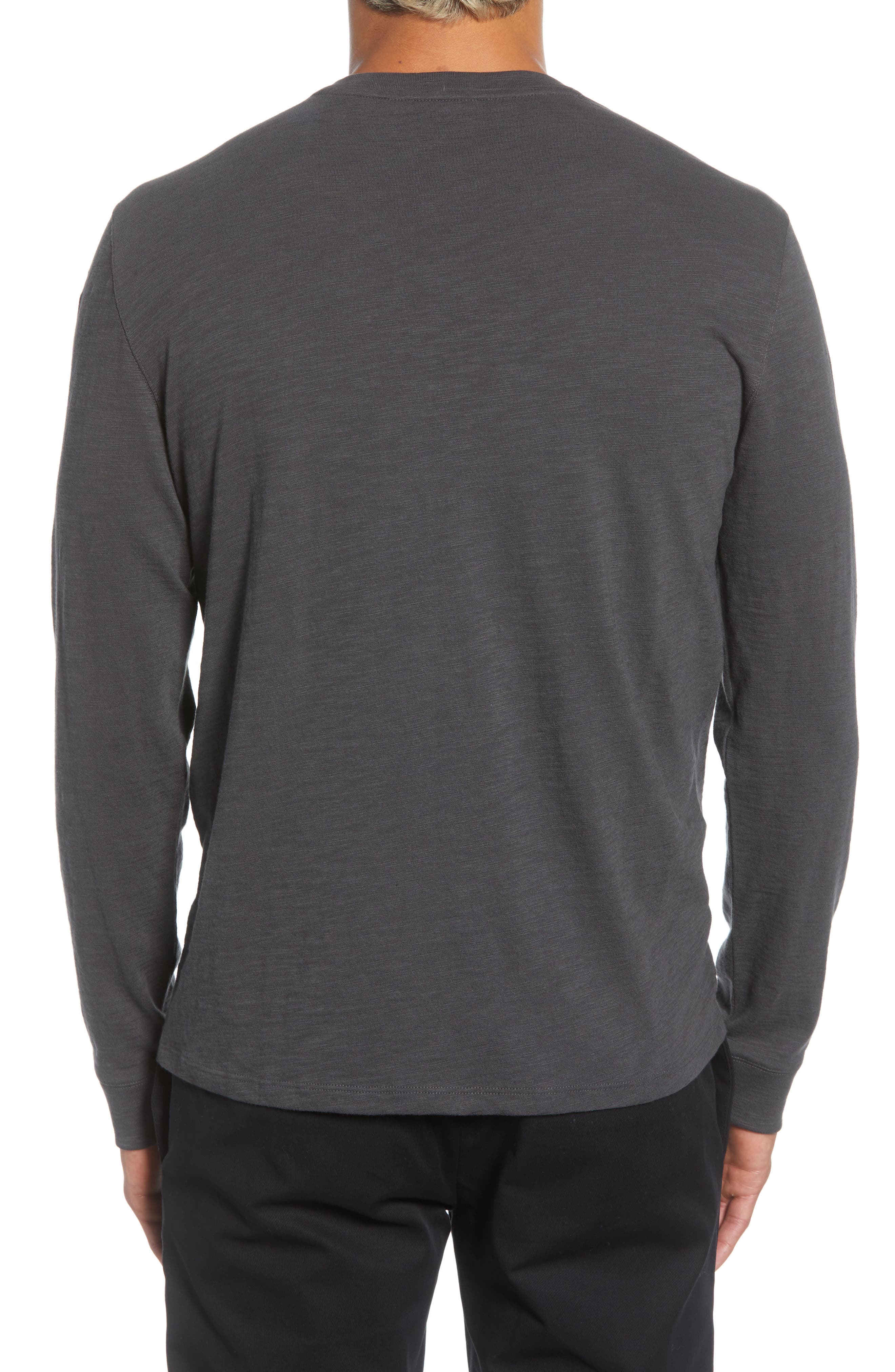 Long Sleeve Slub Henley - image 2