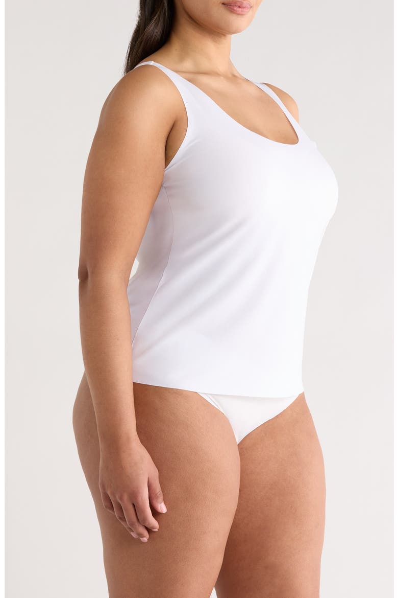 Invisible Edge Tank, Alternate, color, WHITE