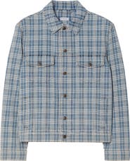 Burberry Check Denim Jacket