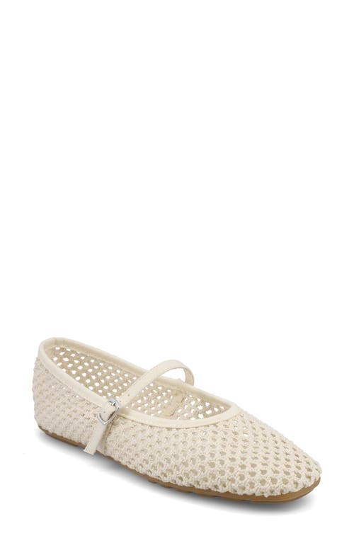 Mia Kora Mary Jane Flat In Natural