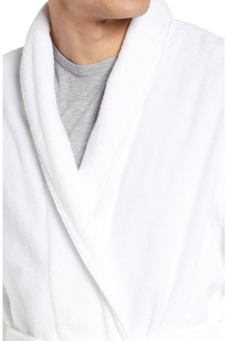 Hydrocotton Robe, Alternate, color, WHITE
