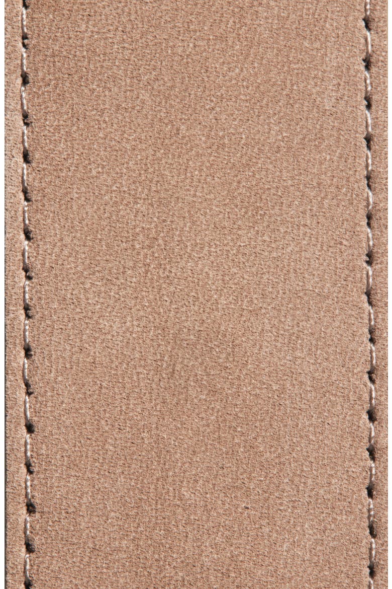 Richard Nubuck Leather Belt, Alternate, color, TAUPE