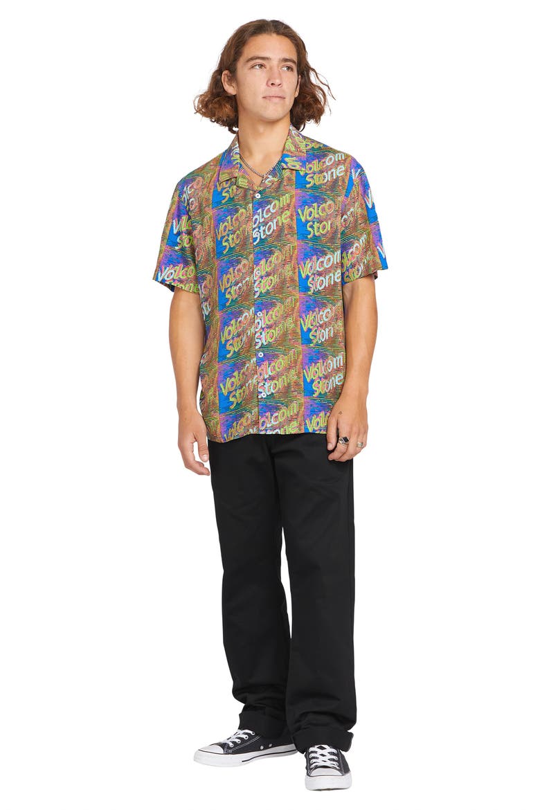 Frickin Skate Cotton Blend Chinos, Alternate, color, BLACK
