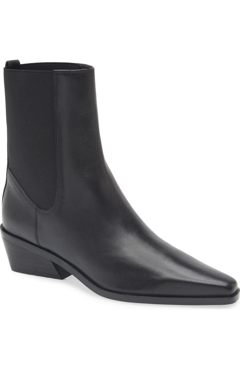 Nordstrom Ainsley Chelsea Boot, Main, color, Black