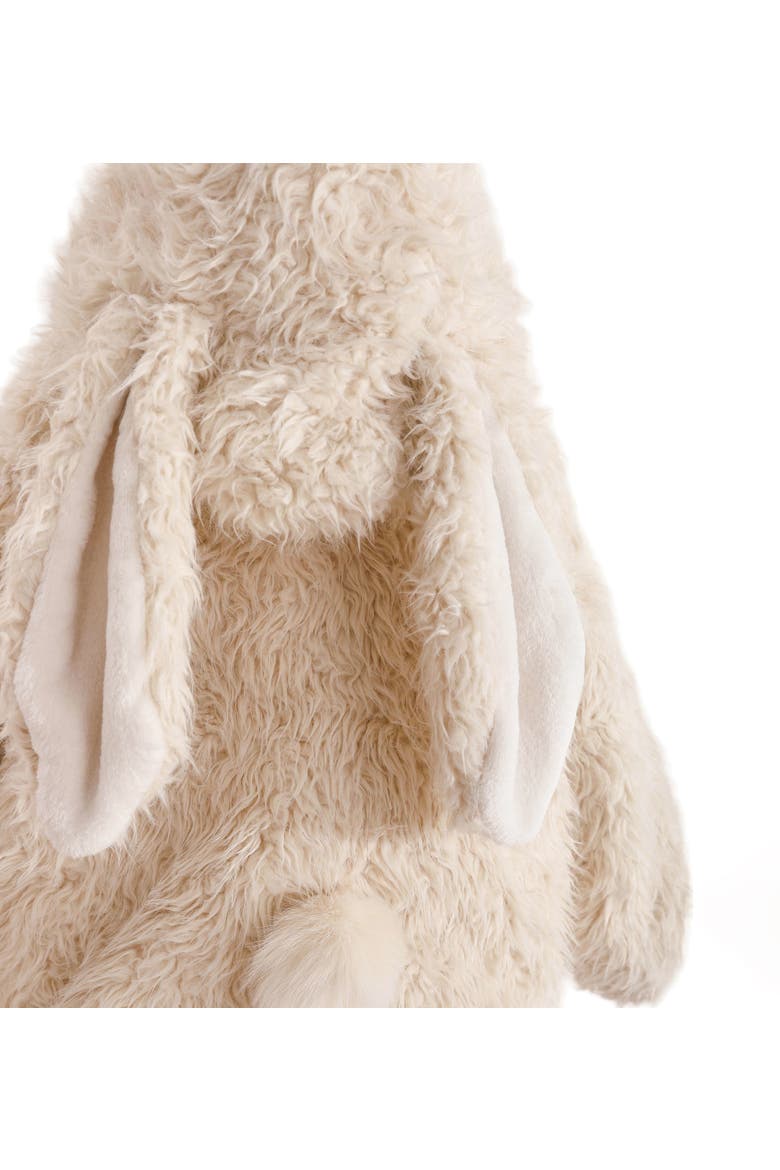 Bunny-Eared Fuzzy Jacket, Alternate, color, Cream