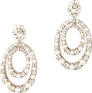 Deepa Gurnani Spencer Faux Pearl Drop Earrings