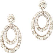 Deepa Gurnani Spencer Faux Pearl Drop Earrings