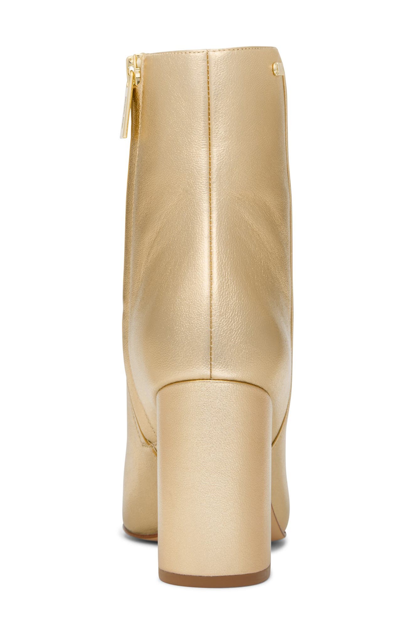 Michael Kors Perla Flex Bootie, Alternate, color, Pale Gold