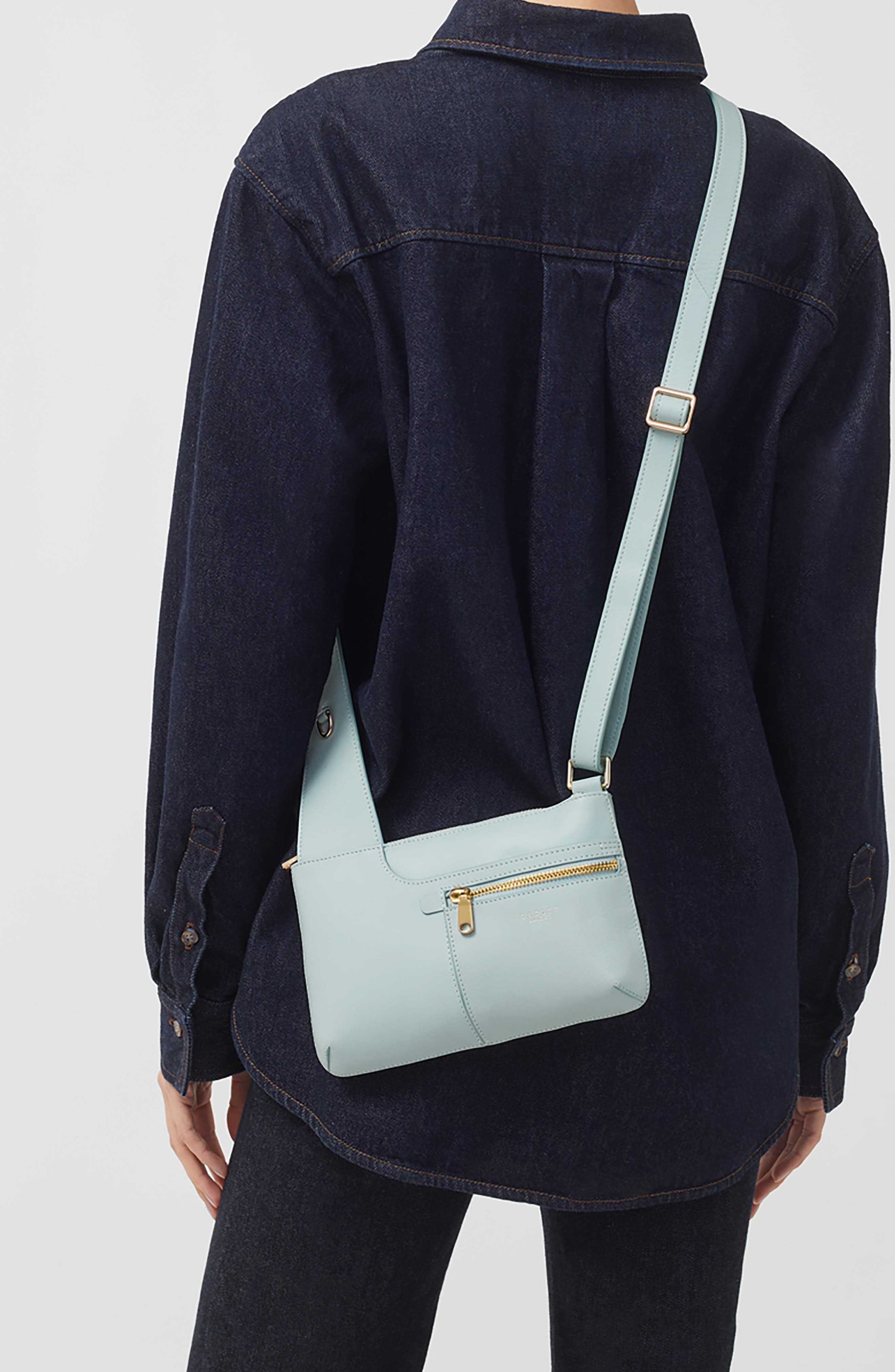 Radley Pocket Icon Mini Zip Top Crossbody Bag, Alternate, color, 