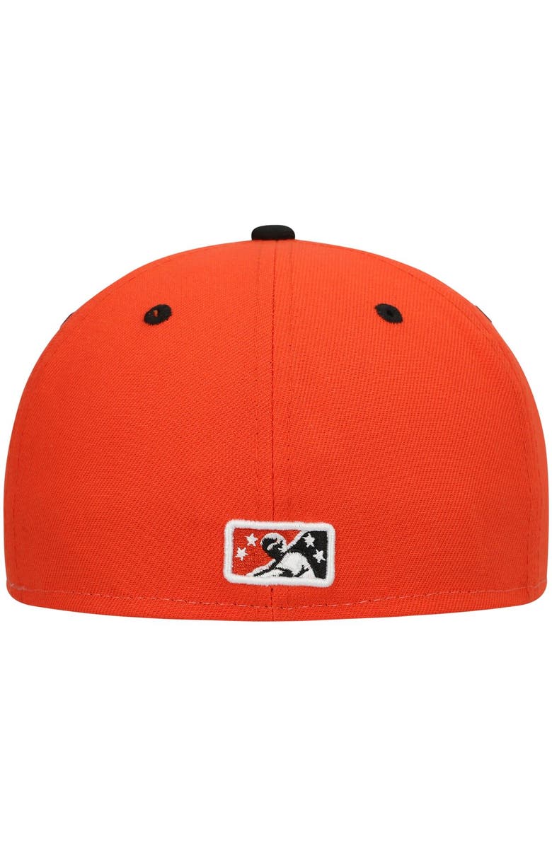 New Era Men's New Era White Delmarva Shorebirds Authentic Collection Team Alternate 59FIFTY Fitted Hat, Alternate, color, White