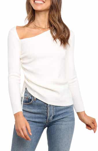 Valencia Side Ruched Rib Top Valencia Side Ruched Rib Top