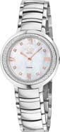 GEVRIL Amalfi Mother-of-Pearl Swiss Diamond Watch, 34mm - 0.04ct.