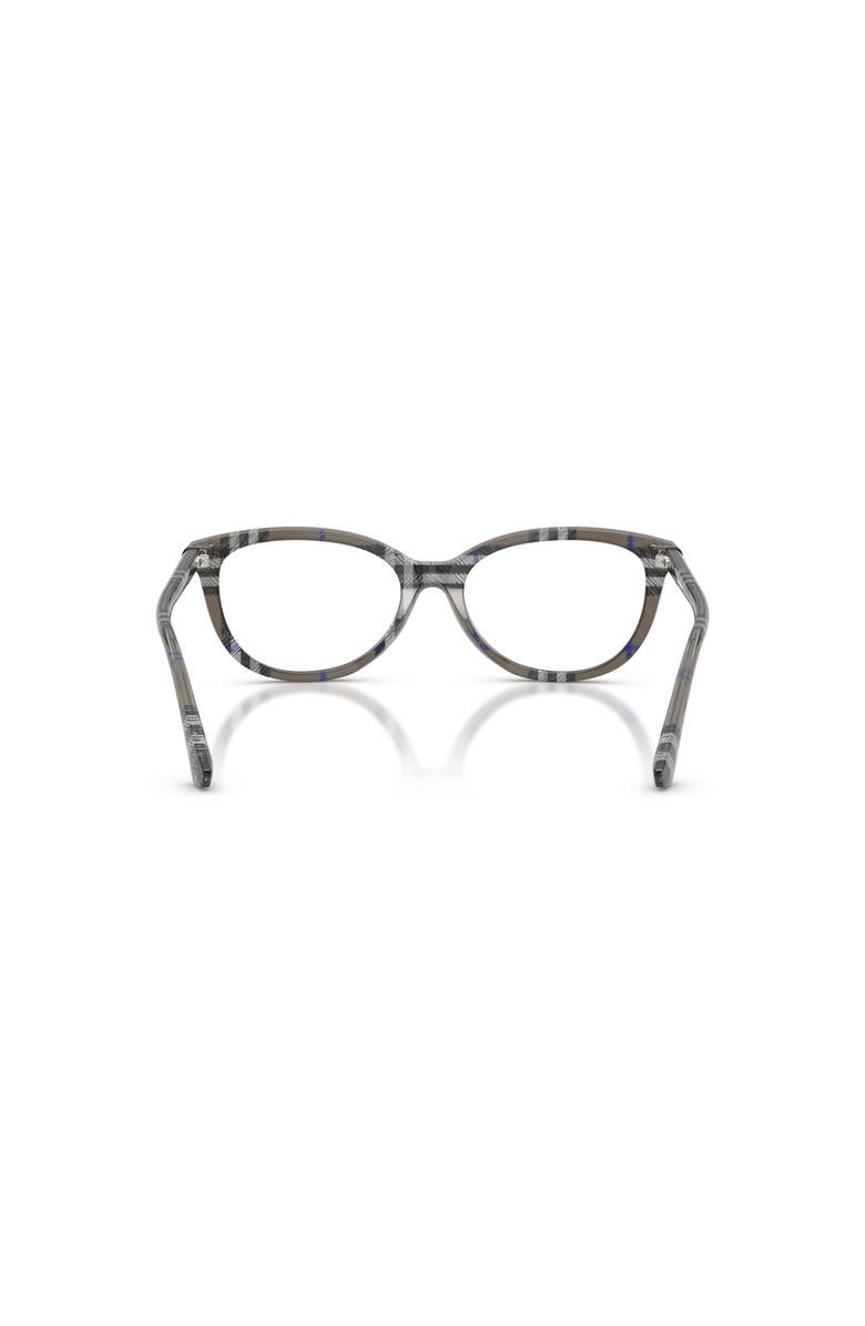 Burberry 52mm Cat Eye optical glasses, Alternate, color, Grey