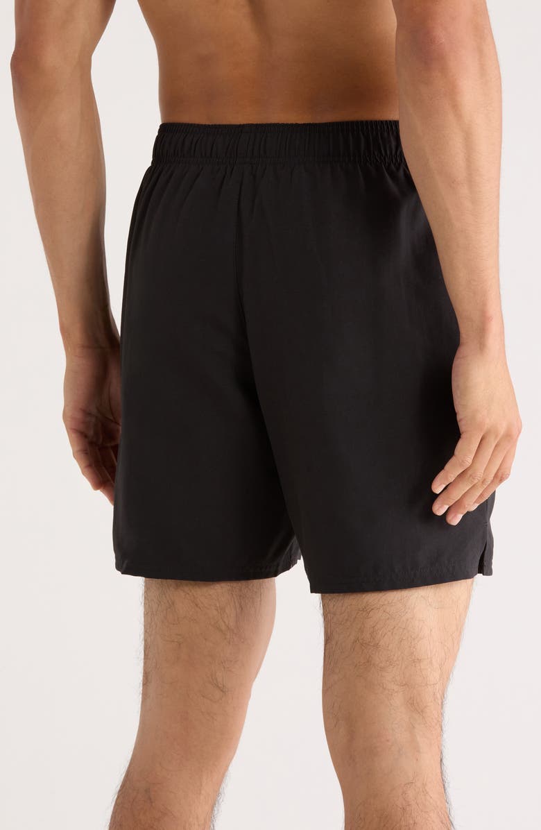 Nike 7-Inch Volley Swim Trunks, Alternate, color, Black
