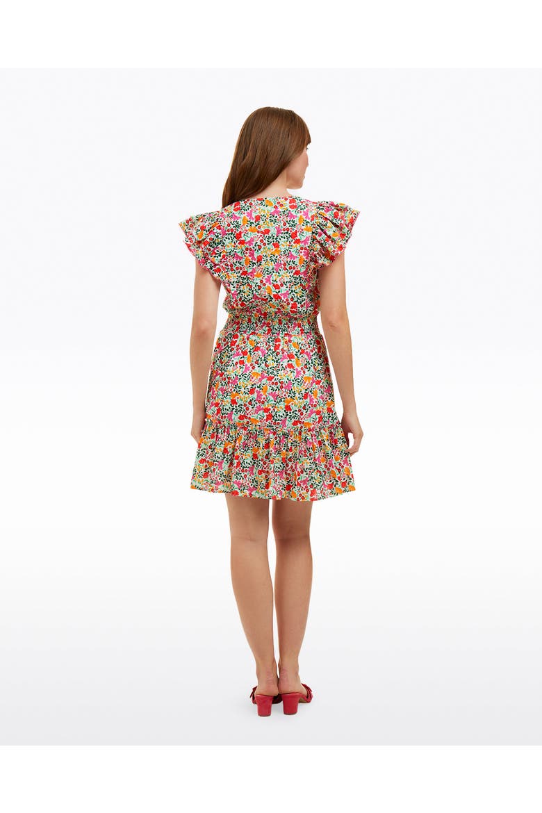 Gabby Mini Dress, Alternate, color, Coneflowers