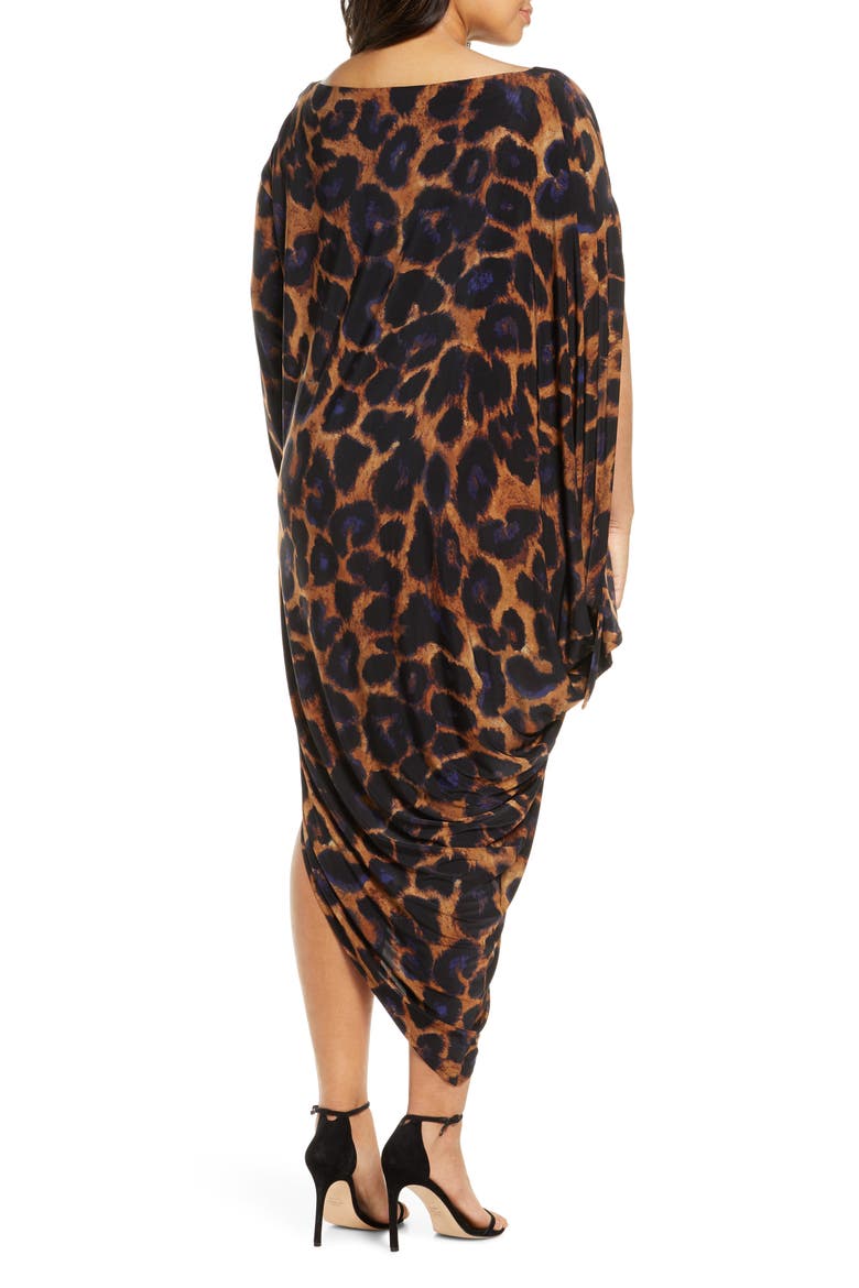 Jenny Sleeve Dress, Alternate, color, BLACK JAGUAR