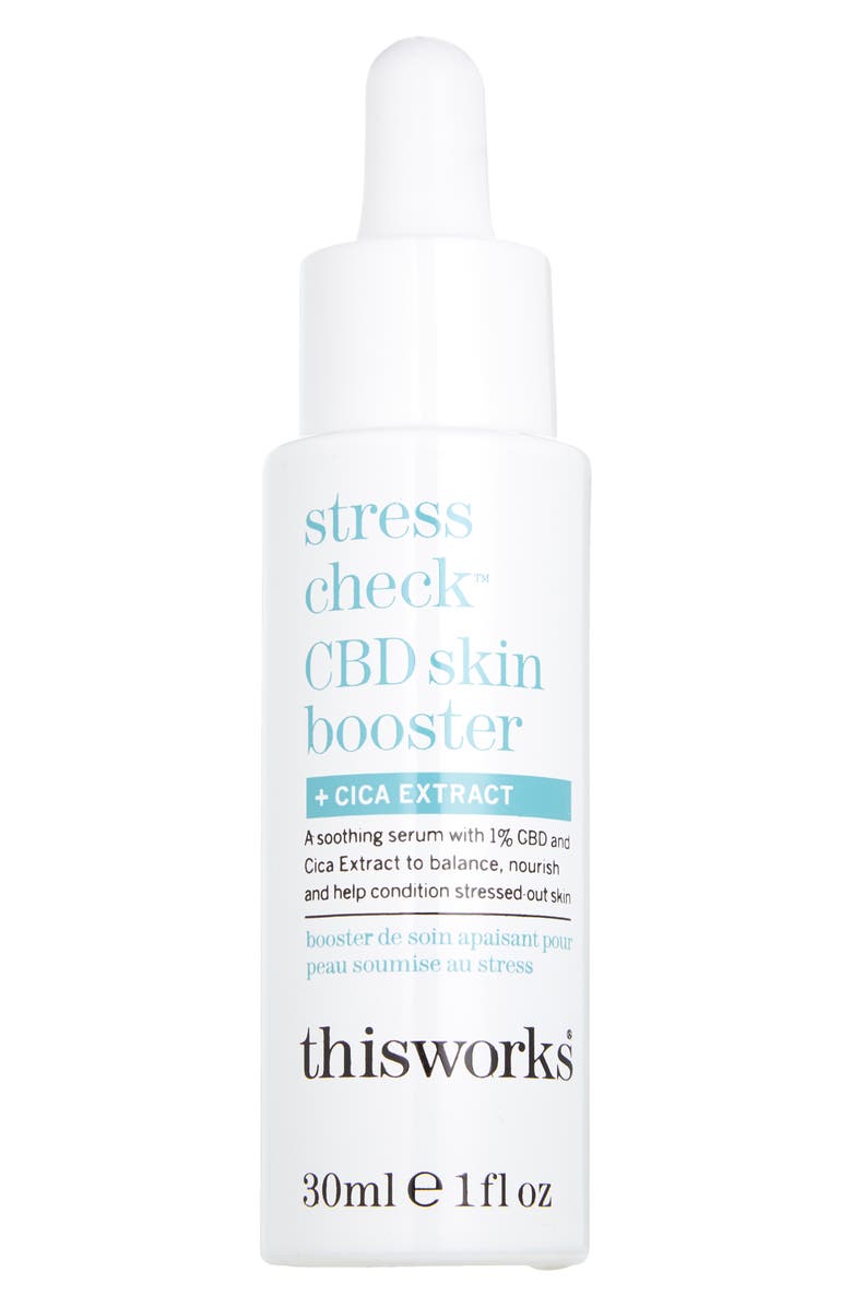 thisworks<sup>®</sup> Stress Check<sup>™</sup> CBD Skin Booster Soothing Serum, Main, color,