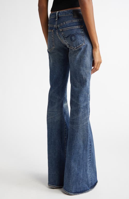 R13 R13 OVERFLOW BOYFRIEND FLARE JEANS 