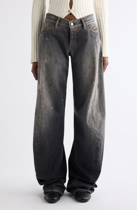 Acne Studios Wide Leg Jeans | Nordstrom
