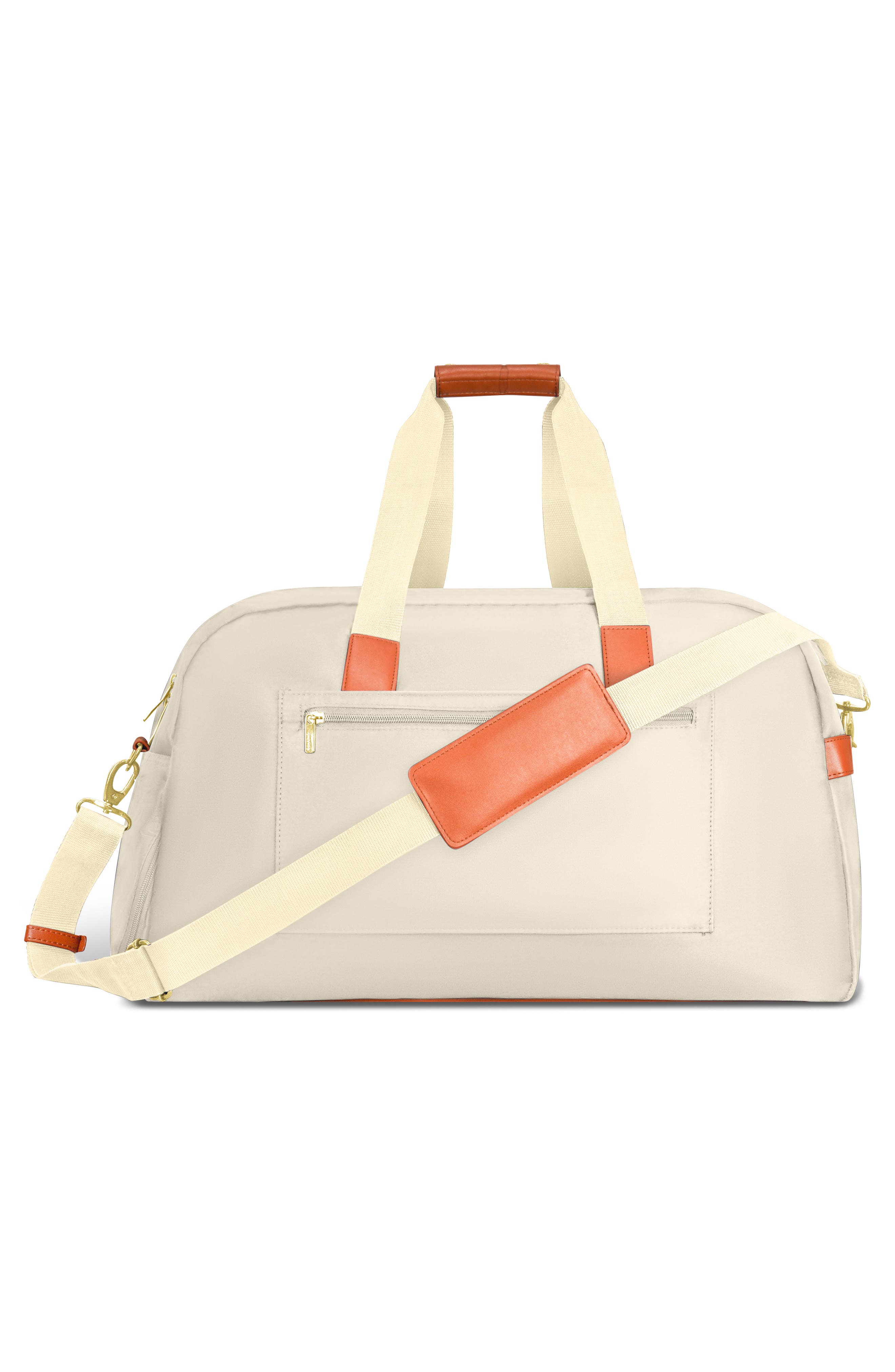 CHAMPS Water Resistant Nylon Duffle Bag, Alternate, color, Ivory