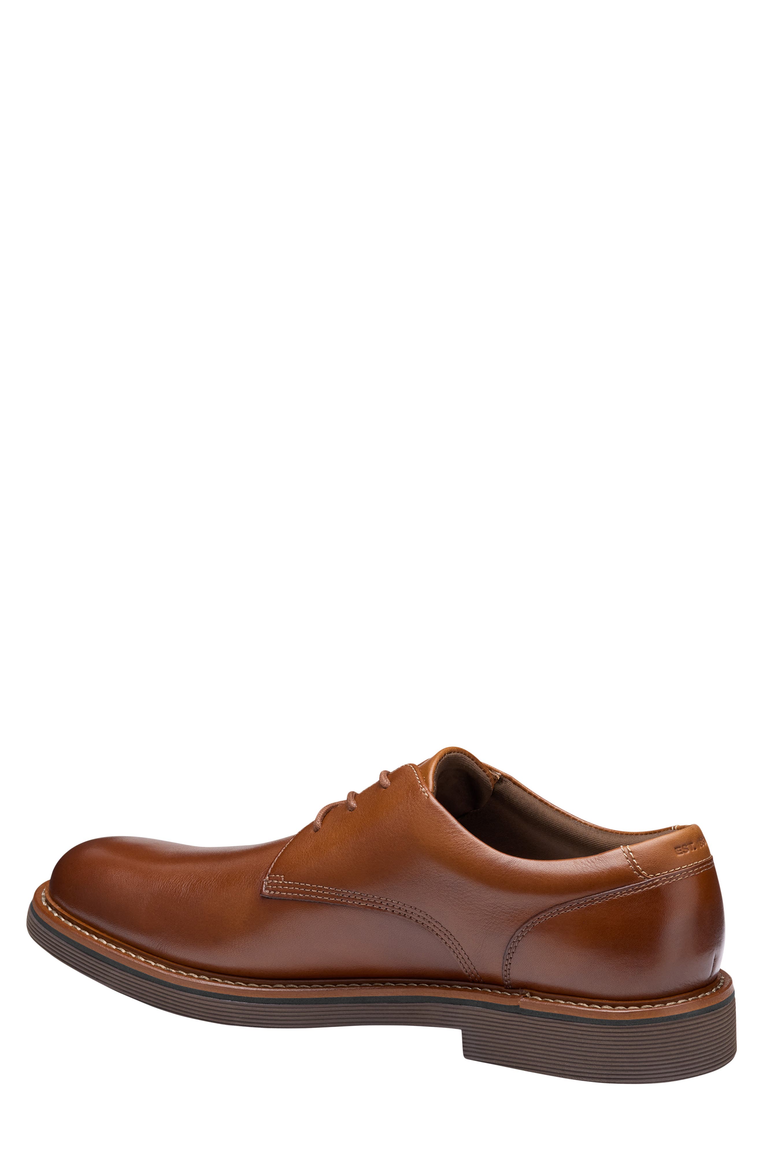 Tyson Plain Toe Derby, Alternate, color, TAN FULL GRAIN
