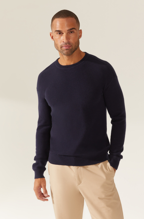 Mateo Cashmere Crewneck Sweater