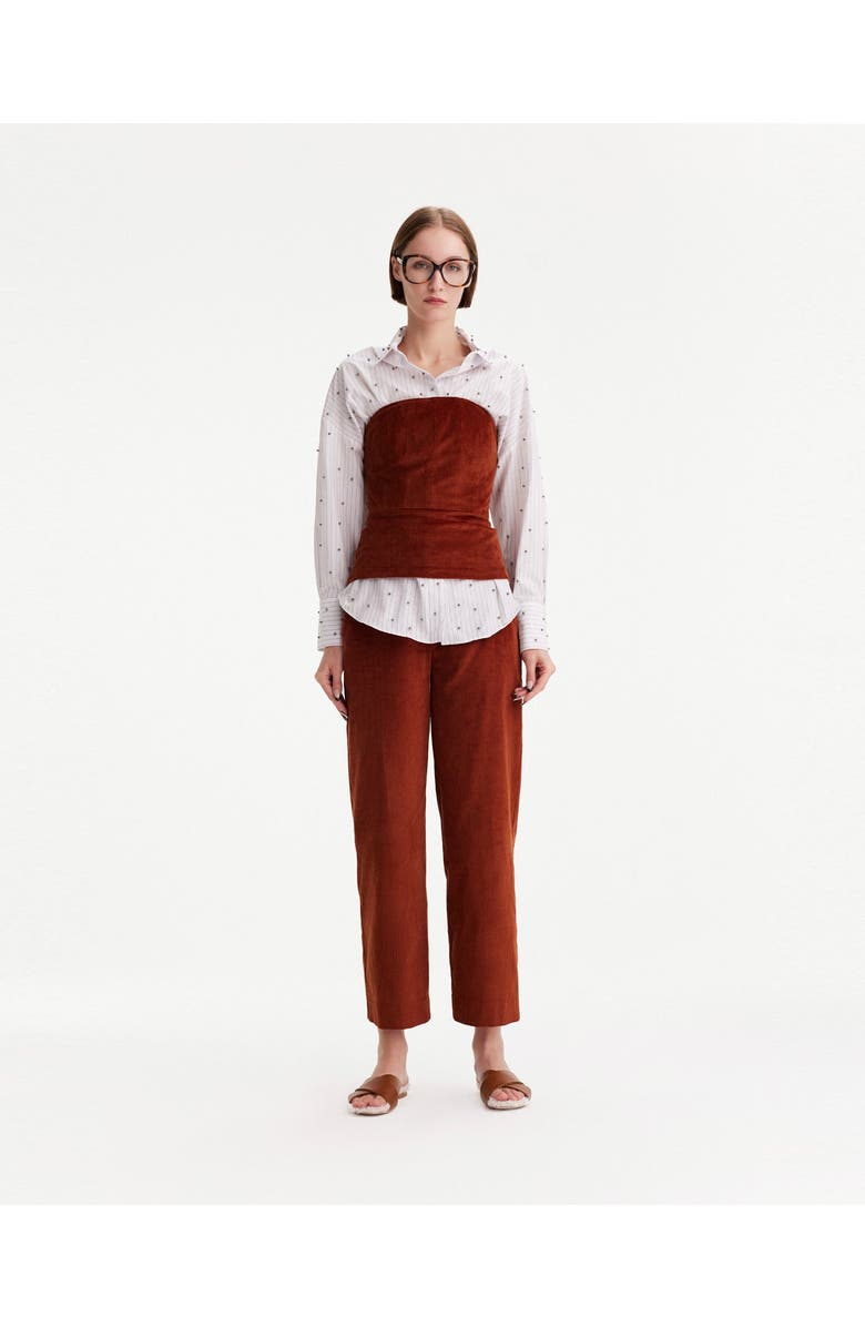 THEO The Label Clotho Corduroy Bootcut Pant, Alternate, color, 