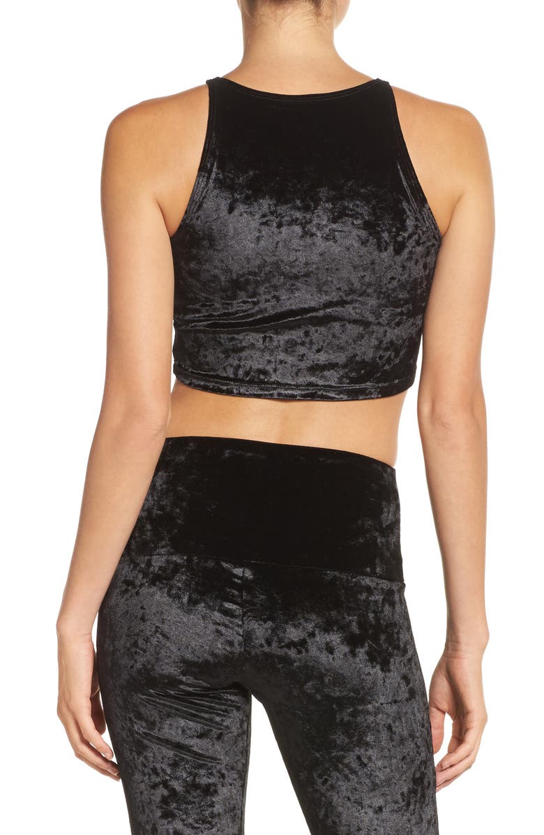 Onzie High Neck Crop Top, Alternate, color, 