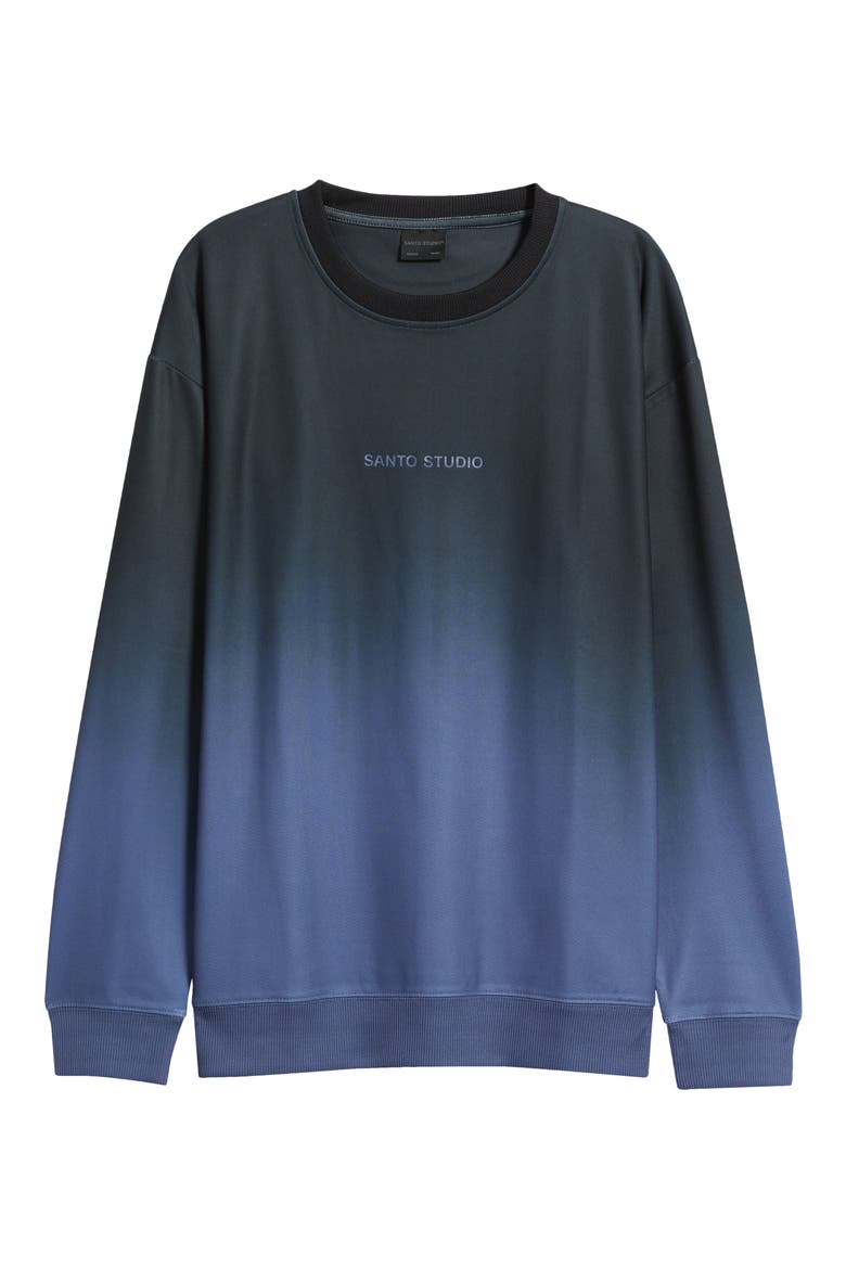 Tempo Faded Crewneck Sweatshirt - Arman Tsarukyan Edition, Alternate, color, BLACK FADE