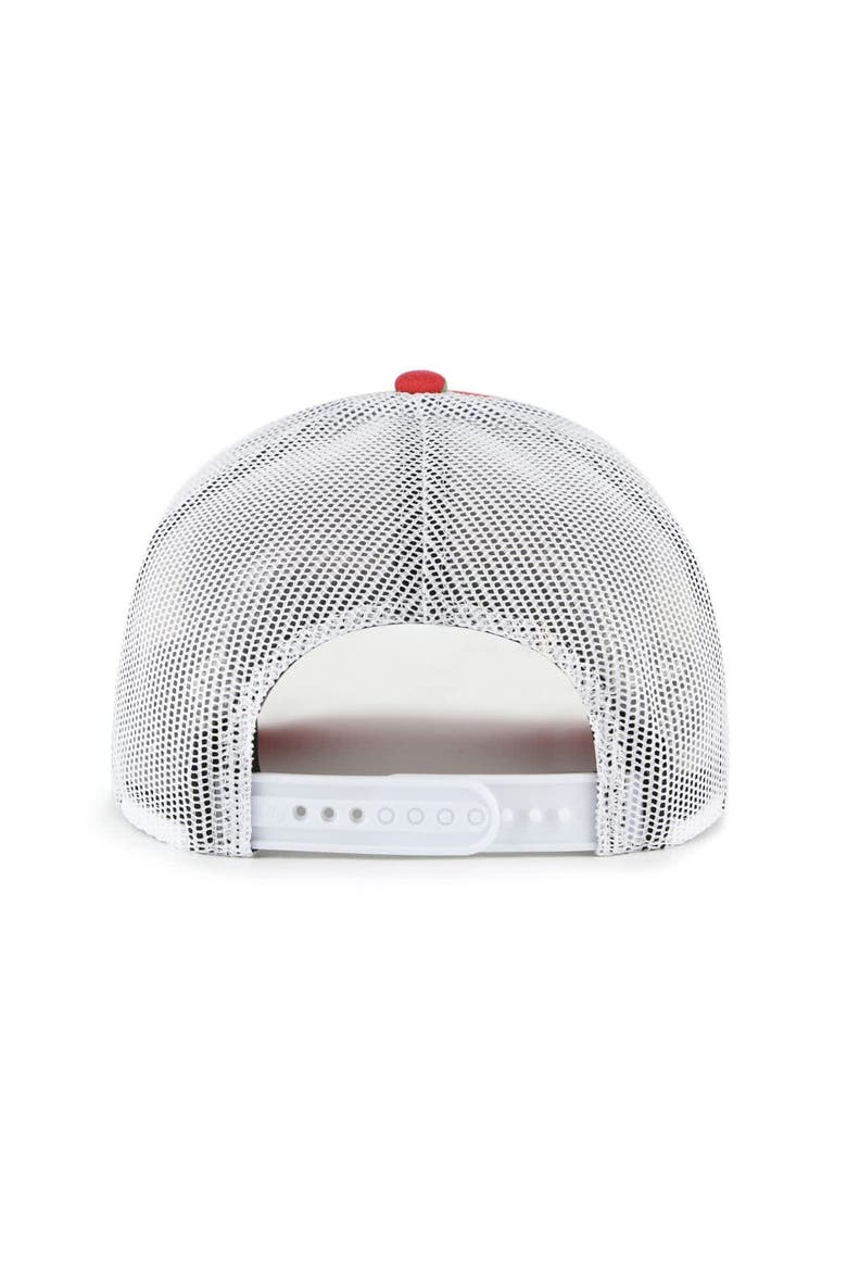 Men's '47  Red Cincinnati Reds Beachside Adjustable Trucker Hat, Alternate, color, Red