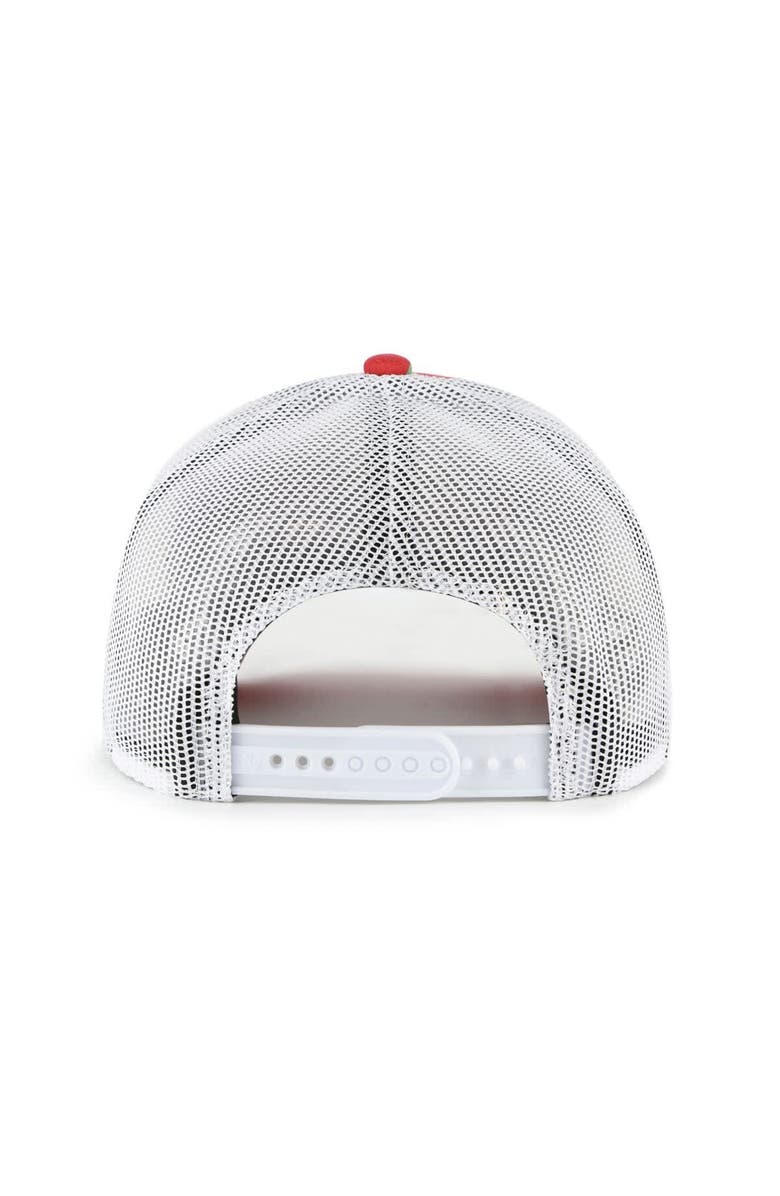 '47 Men's '47  Red Cincinnati Reds Beachside Adjustable Trucker Hat, Alternate, color, Red