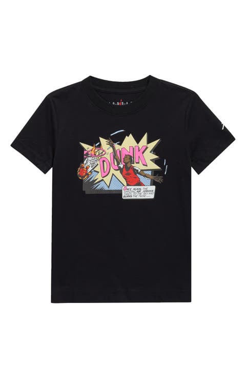Kids' Jordan Comic Dunk Graphic T-Shirt (Toddler & Little Kid)