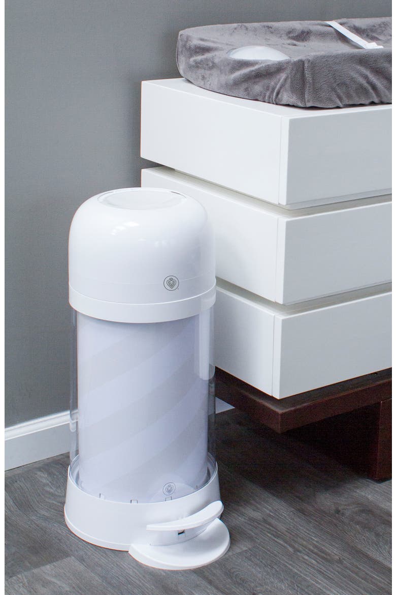 Twist'r Diaper Disposal System, Alternate, color, WHITE CANDY CANE