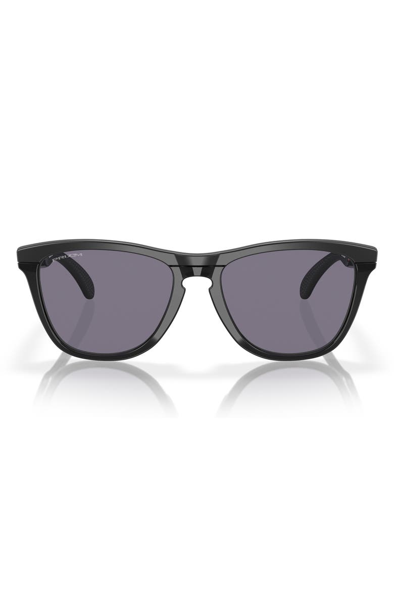 Oakley Frogskins<sup>™</sup> Range 55 Prizm<sup>™</sup> Keyhole Sunglasses, Main, color, Matte Black