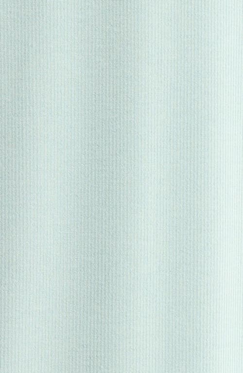 Nordstrom Moonlight Eco Rib Long Sleeve Shortie Pajamas In Blue