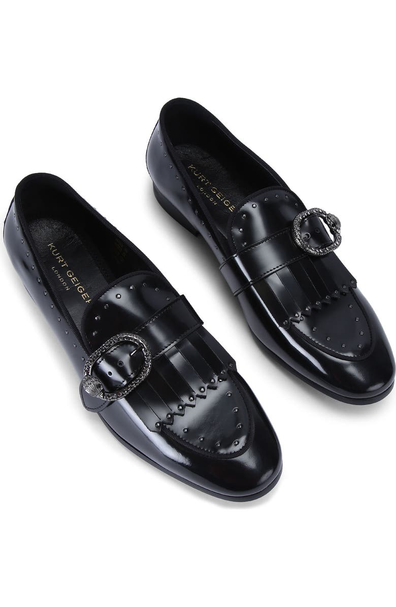 Kurt Geiger London Albany Buckle Stud Loafer, Alternate, color,