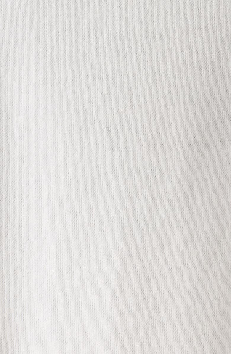 Acne Studios Relaxed Fit Distressed Organic Cotton Graphic T-Shirt, Alternate, color, Off White