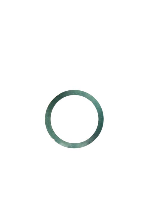 Seree Gale Cyan Square Jade Ring