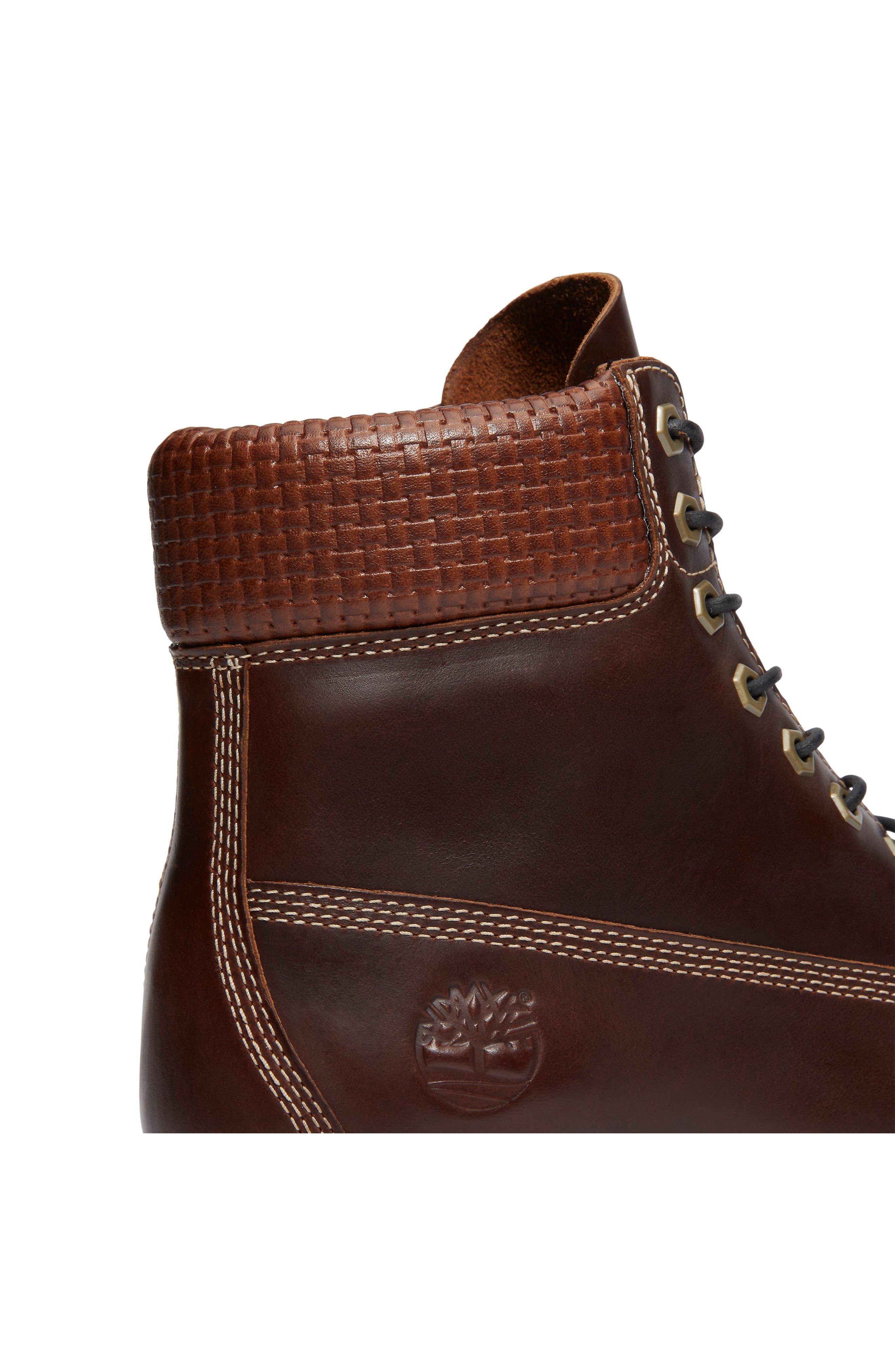 Timberland Premium 6-Inch Waterproof Boot, Alternate, color, Brown/ Black