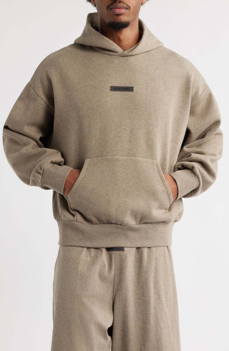 Fear of God Essentials Classic Fit Fleece Hoodie, Main, color, 