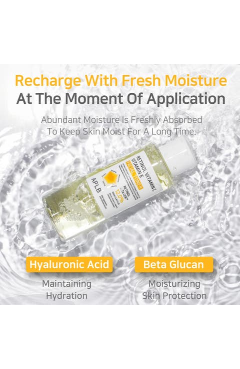 Retinol Vitamin C Vitamin E Facial Toner