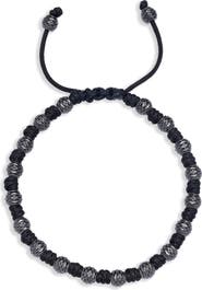 EYE CANDY LOS ANGELES Caleb Beaded Slider Bracelet