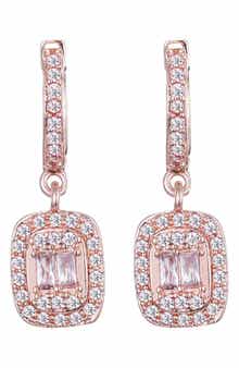 Adornia Asher Cut Drop Earrings