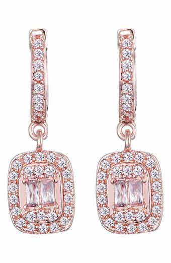 Adornia Asher Cut Drop Earrings