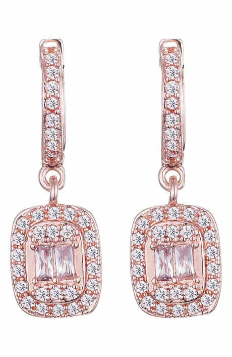 Adornia Asher Cut Drop Earrings