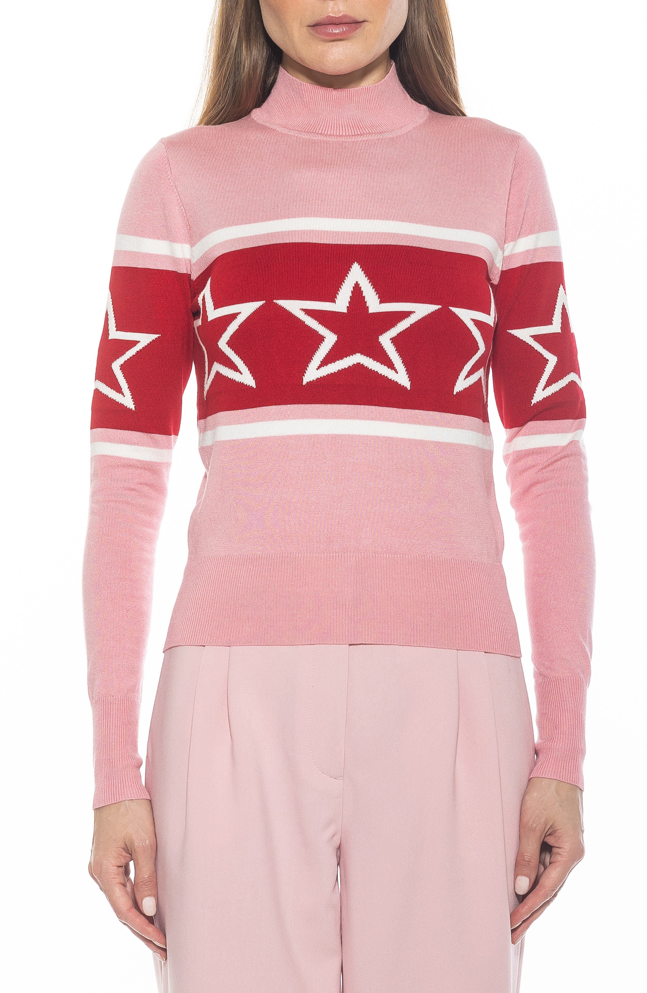 Lisa Star Mock Neck Sweater - image 5